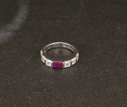 Xenox Zirkonia 925 Silber Ring 56